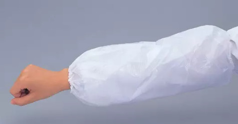 Couverture jetable de douille de CPE, taille en plastique du × 20cm des protecteurs 40 de bras