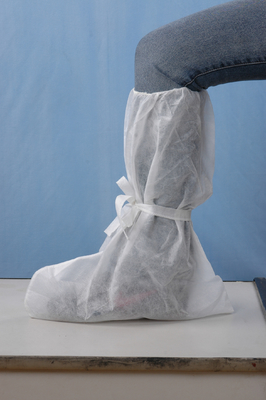 Les couvertures jetables non tissées de chaussure de botte ensabotent non antipoussière imperméabilisent
