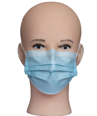 Masque protecteur protecteur jetable médical chirurgical de clinique pour la prévention de la poussière