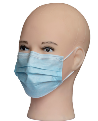 Masque protecteur protecteur jetable médical chirurgical de clinique pour la prévention de la poussière