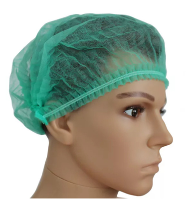 Chapeau non tissé jetable adapté aux besoins du client gonflant avec le double élastique