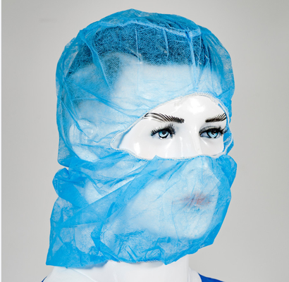 Chapeau non tissé jetable protecteur, Hood Cap chirurgical 12GSM