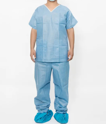 Jetables adaptés aux besoins du client frottent les costumes, ensemble uniforme médical pour l'ODM de salle d'opération